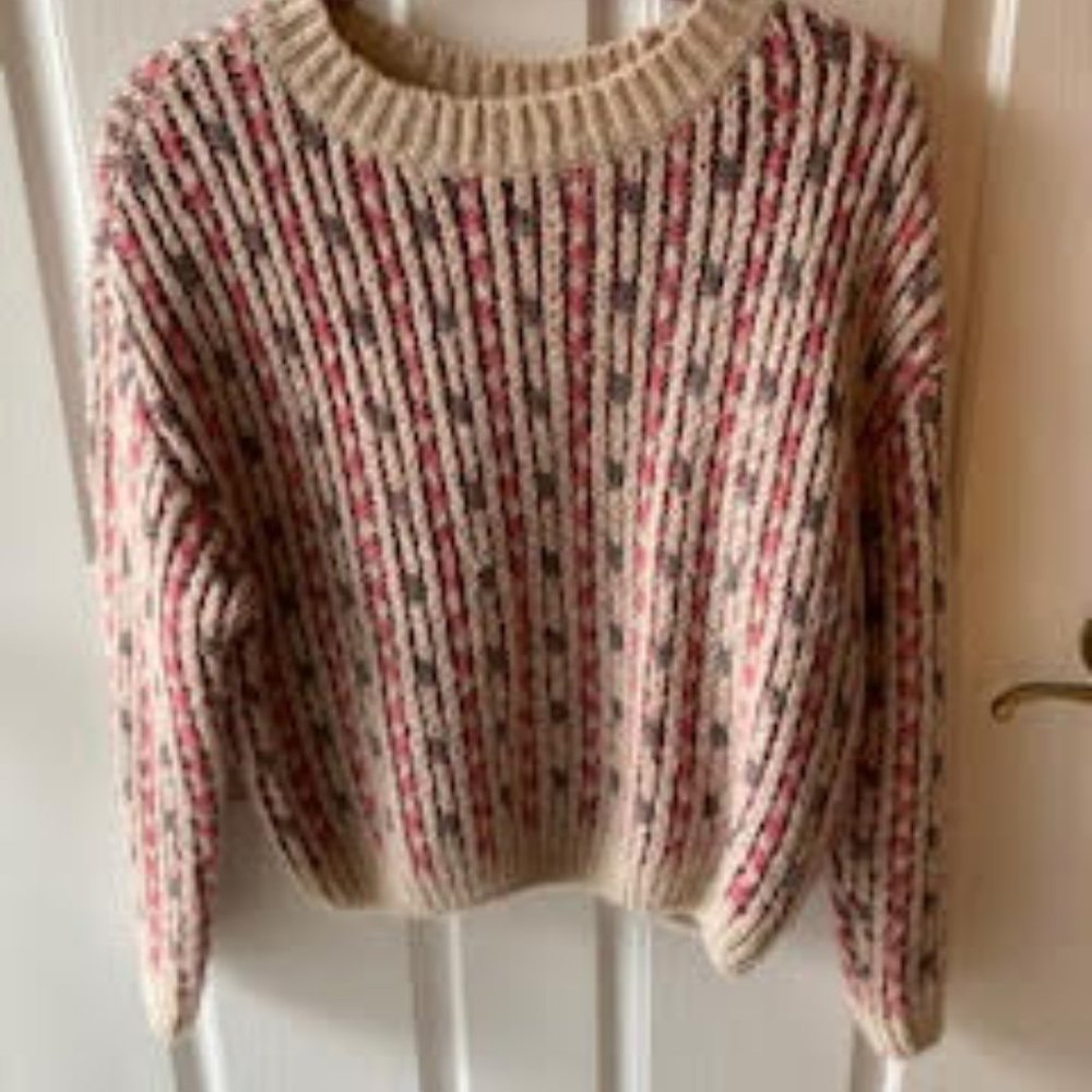 BP. Contrast Stitch Sweater XXS